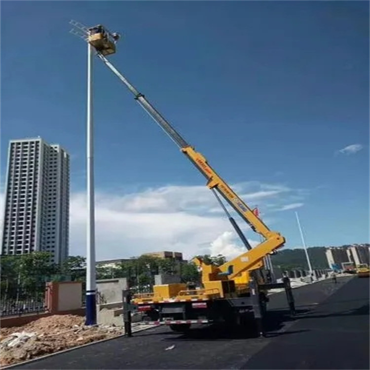 昌江维修路灯的曲臂升降车出租